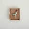 Hello Honey® 5.25" Glass Deer Ornament with Jewels & Glitter